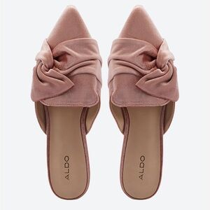 ALDO Unalillan pink mule slippers